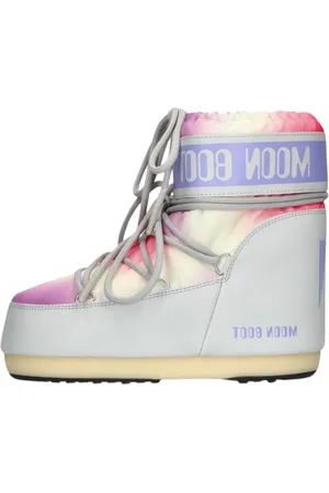 Moon Boot Schoenen, Dames, Veelkleurig, 39 EU, Trendy Tie Dye Snowboots voor Dames
