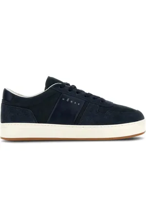 Hogan Schoenen, Heren, Blauw, 41 1/2 EU, Blauwe Sneaker Model H668
