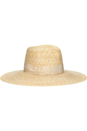Borsalino Accessoires, Dames, , L, Handgeweven Strohoed