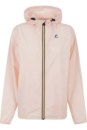K-Way Jassen, Dames, Roze, L, Roze Regenjas voor Vrouwen