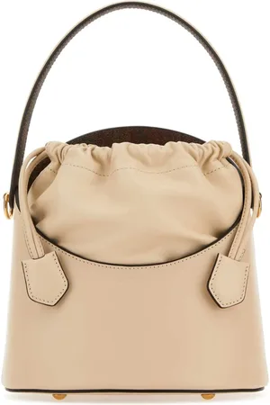 Etro Tassen, Dames, , ONE Size, Leer, Leren Bucket Tas