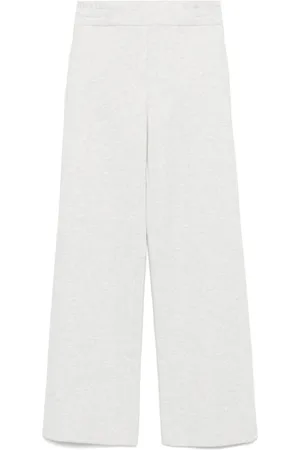 D.EXTERIOR Broeken, Dames, Grijs, S, Grijze broek met elastische tailleband en zakken