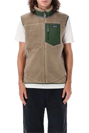 Patagonia Jassen, Heren, Grijs, L, Polyester, Retro-X Vest voor stijlvolle outfits