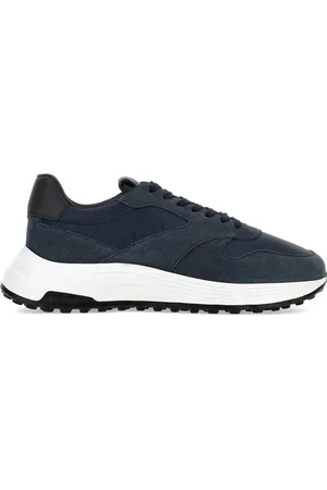 Hogan Schoenen, Heren, Blauw, 42 EU, Leer, Hyperlight Sneakers