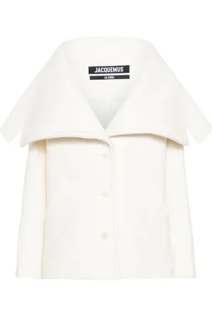 Jacquemus Jassen, Dames, , L, Wol, Le Caban Caruso Short Coat
