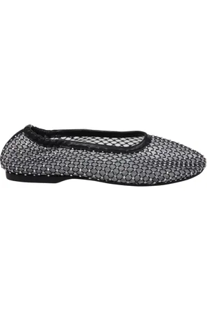 ALOHAS Schoenen, Dames, Zwart, 38 EU, Zwarte Mesh Glow Balletschoenen