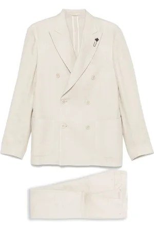 LARDINI Pakken, Heren, , L, Double-Breasted Jurk met Zakken