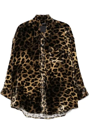 R13 Blouses & Shirts, Dames, Veelkleurig, S, Drop Neck Shirt
