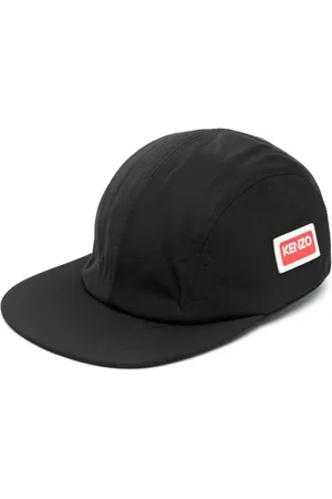 Kenzo Accessoires, Heren, Zwart, ONE Size, Katoen, Jungle Logo Baseballpet