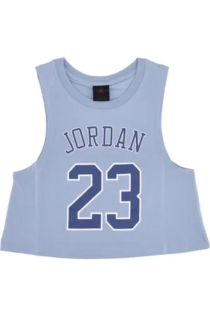 Jordan Tops, Dames, Blauw, S, Katoen, Heritage Tank Top