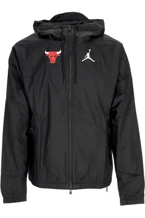 Jordan Jassen, Heren, Zwart, XS, Nylon, Chicago Bulls Windbreaker Jacket
