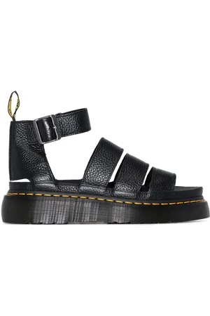Dr. Martens Schoenen, Dames, Zwart, 39 EU, Zwarte Sandalen voor een Stijlvolle Look