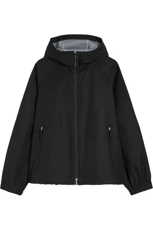Jil Sander Jassen, Heren, Zwart, L, Zwarte Jassen met Leren Details