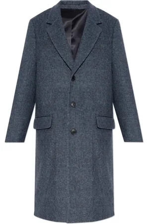Isabel Marant Mantels, Heren, Blauw, S, Wol, Johel Coat