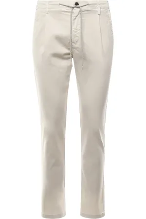 ELEVENTY Broeken, Heren, , W32, Trekkoord Taille Sand Broek