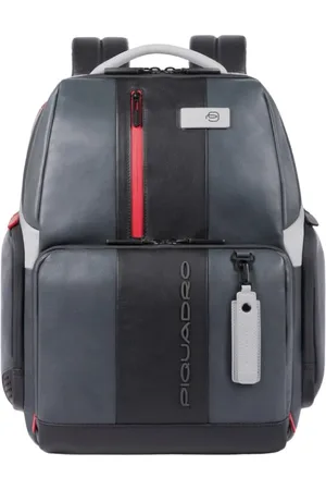 Piquadro Tassen, Heren, Grijs, ONE Size, Fast-check PC/Ipad Rugzak
