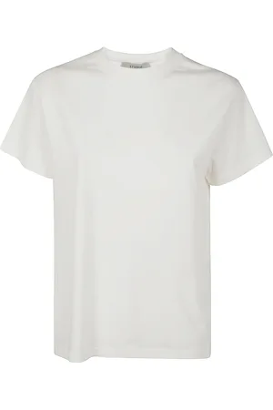 STUDIO NICHOLSON Tops, Dames, Wit, S, Essentiële Jersey T-shirt