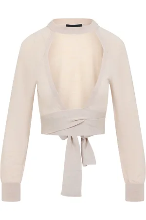 Simone Rocha Truien, Dames, , M, Wol, Luxe Wol-Zijde Blend Trui