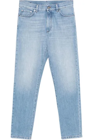 Ermenegildo Zegna Jeans, Heren, Blauw, W34, Denim, Klassieke Denim Jeans