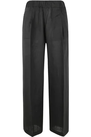 SEMICOUTURE Broeken, Dames, Zwart, XS, Stijlvolle broeken voor mannen