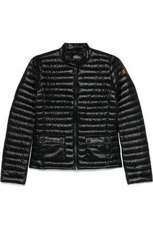 save the duck Jassen, Dames, Zwart, L, Nylon, Stijlvol Lichtgewicht Nylon Jas