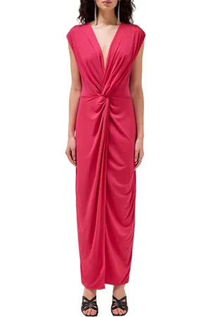 Blugirl Kleedjes, Dames, Roze, M, Maxi Jurk