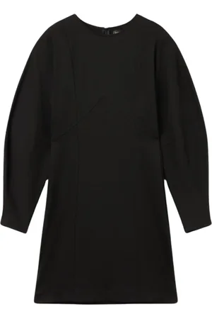 Dondup Kleedjes, Dames, Zwart, M, Stijlvolle Korte Jurk