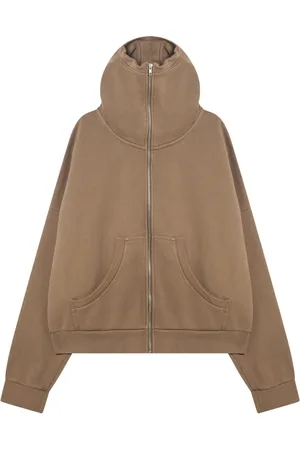 Entire Studios Sweatshirts & Hoodies, Dames, Bruin, S, Ritssluiting Cardigan Sweater