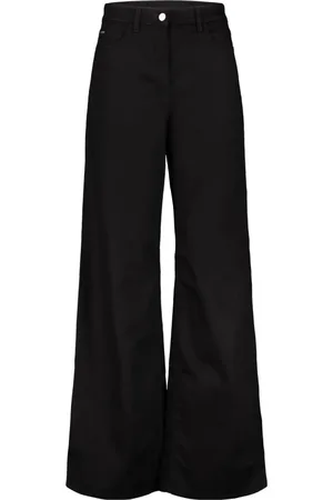 Courrèges Jeans, Dames, Zwart, W27, Denim, Baggy Pants Hammer Denim