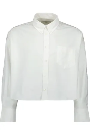 Ami Blouses & Shirts, Dames, Wit, M, Katoen, Oversized Hartvriend Shirt