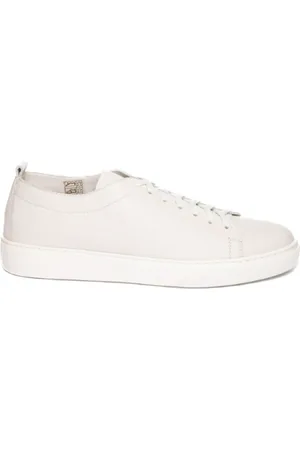 HENDERSON BARACCO Schoenen, Heren, , 44 EU, Iconische witte hertenhuid sneakers