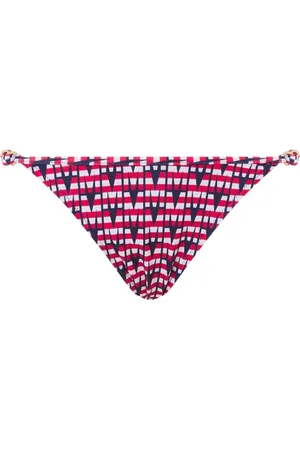 Moschino Badkleding, Dames, Veelkleurig, L, Polyester, Geometrisch Kettingdetail Badkleding
