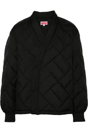 Kenzo Jassen, Heren, Zwart, M, Pufferjas met Fe 65Ma 1459Nl Stijl