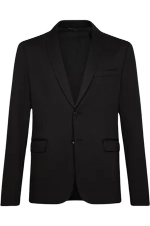 Dondup Jassen, Heren, Zwart, S, Slim Fit Jasje