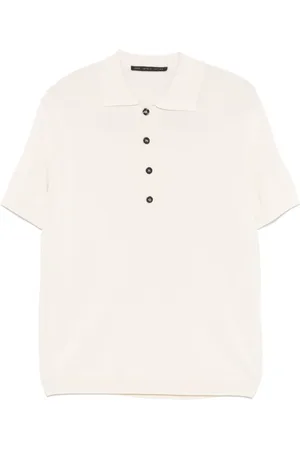 LOW BRAND Tops, Heren, , M, Nylon, Natuurlijke Polo T-shirts en Polos