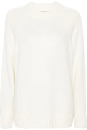 P.A.R.O.S.H. Truien, Dames, , S, Wol, Crème Wollen Trui Gebreide kleding
