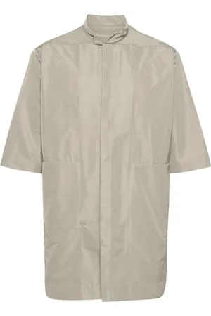 Rick Owens Jassen, Heren, Grijs, M, Blouses Shirts