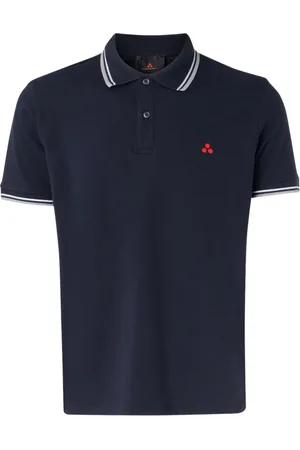 Peuterey Tops, Heren, Blauw, S, Blauwe Medinilla Polo Shirt
