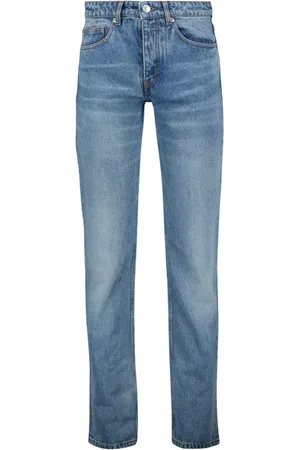 Ami Jeans, Heren, Blauw, W32, Denim, Klassieke Denim Straight Jeans
