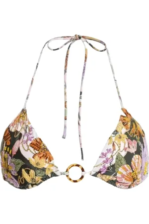 Agua by Agua Bendita Badkleding, Dames, Veelkleurig, L, Polyester, Bloemen Bikini Top Lolita Stijl
