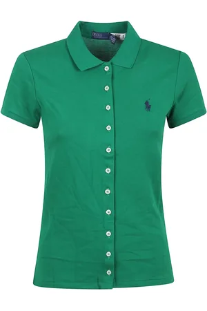Ralph Lauren Truien, Dames, Groen, XS, Katoen, Groene Kayak T-shirt voor vrouwen