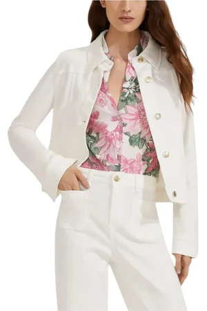 MARELLA Jassen, Dames, , 2Xl, Katoen, Eridani Jas met Metalen Knopen