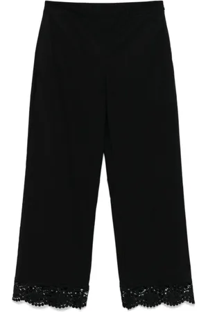 Twin-Set Broeken, Dames, Zwart, S, Zwarte Broek voor Vrouwen