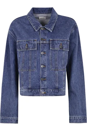 Khaite Jassen, Dames, Blauw, M, Stijlvolle Jas voor Mannen