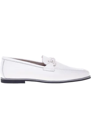 BALDININI Schoenen, Heren, Wit, 40 EU, Loafer in tumbled leather