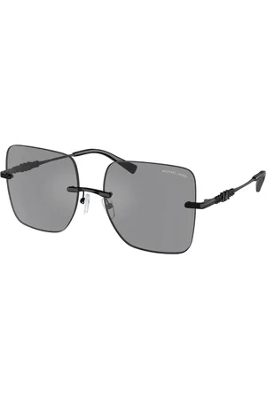 Michael Kors Accessoires, Dames, Zwart, 55 MM, Zonnebril