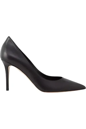 LE SILLA Schoenen, Dames, Zwart, 36 EU, Leer, Zwarte Eva 90 Hoge Hakken