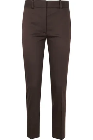 Joseph Broeken, Dames, Bruin, S, Gabardine Stretch Court Broek