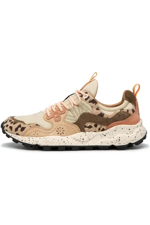 Flower Mountain Schoenen, Dames, Veelkleurig, 35 EU, Suède, Yamano 3 UNI Sneakers