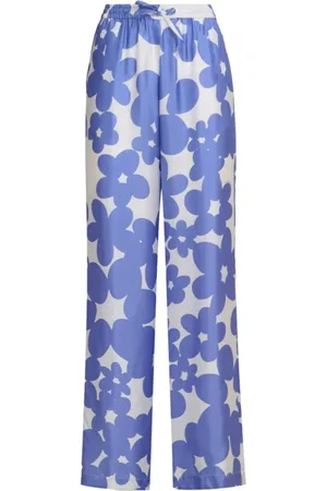Marni Broeken, Dames, Paars, S, Zijden Broek